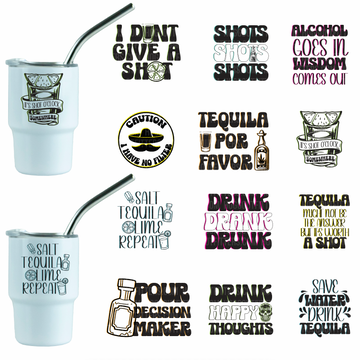 How to sublimate shot glasses 